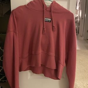 adidas cropped sweatshirt